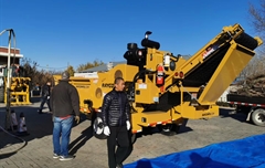 2019年，長春市伊通河設(shè)施維護(hù)處采購一臺Rayco大型粉碎機(jī)1754.