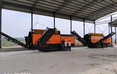 2018年，江蘇美尚生態(tài)景觀公司采購一臺木霸克工業(yè)級粉碎機(jī)3400，兩臺普若納覆蓋物專用滾筒篩，一臺大型覆蓋物專用染色機(jī)。